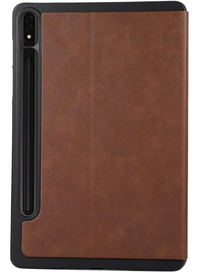 Case for Samsung Galaxy Tab S9 Plus 12.4 2023 X810/X816B/X818U Tablet Case, Folding Multi-Viewing Angles Stand Protective Cover Flip Case Shockproof PU Leather Slim Cover - Image 2